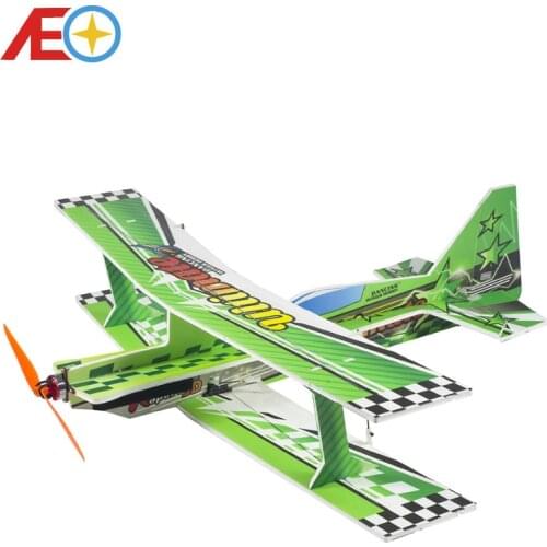 New Indoor/Outdoor PP Foam Sport 3D Biplane 586mm Wingspan Ultimate Lightest RC Plane Model RC MODEL HOBBY TOY HOT SELL PLANE