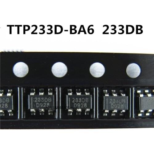 Original 20pcs/ TTP233D-BA6 SOT23-6 233DB