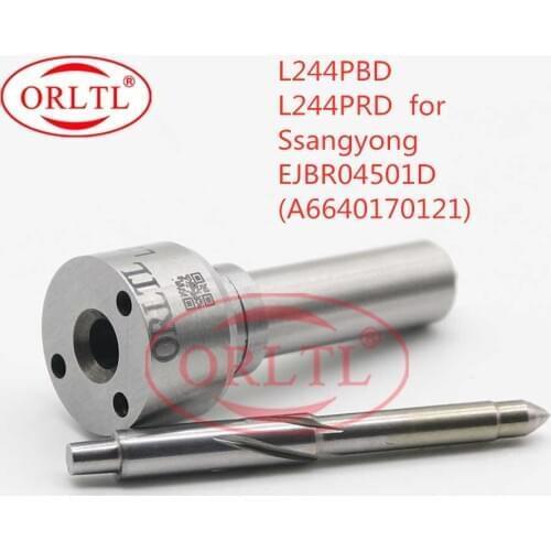 ORLTL Diesel L244PBD L 244 PRD nozzle ,Original High Pressure Spray Nozzle For Euro 4 Ssangyong EJBR04501D(A6640170121)