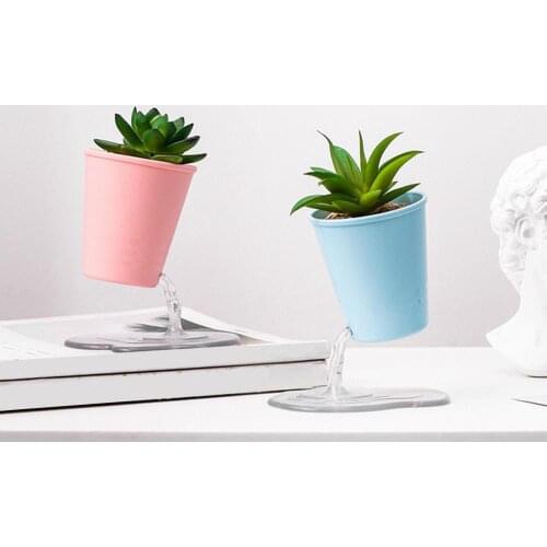 Creativity Suspended Leaking Pen Holder Desktop storage box organizer Desktop Cosmetics Storage Box Case cutlery containers hot