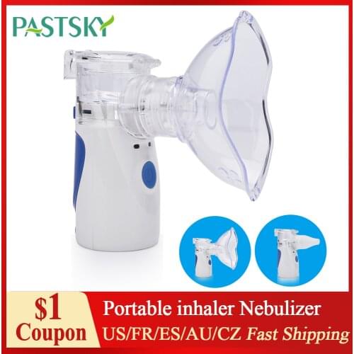 Portable inhaler Nebulizer Medical Humidifier Ultrasonic Silent Atomization Particles Nebulizador Mesh Atomizer For Baby Adult