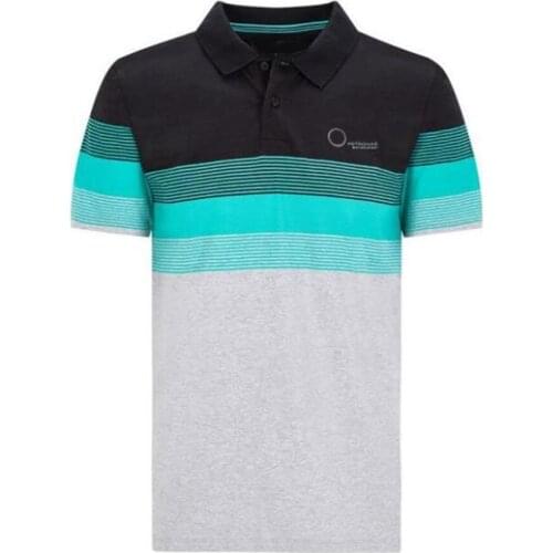 F1polo shirt T-shirt Formula One racing suit Polo shirt W11 sports and leisure short-sleeved lapel Tee customized the same style