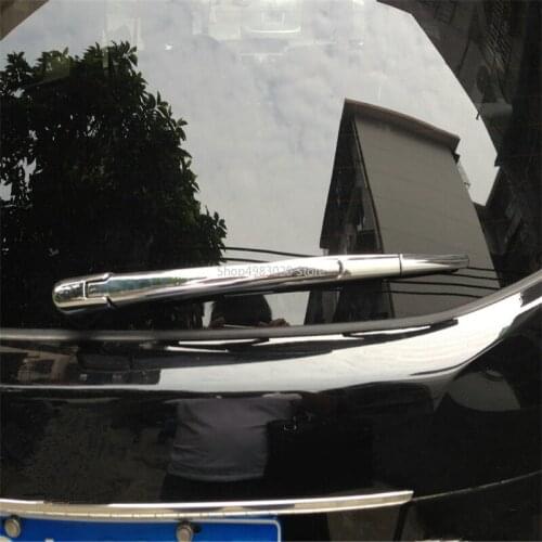 For Subaru Forester 2013 2014 2015 2016 2017ABS chrome rear tail window windshield windscreen wiper trim car slyling accessories