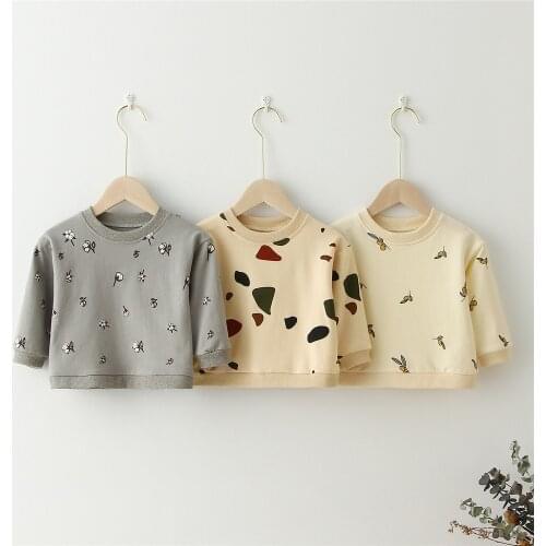 Kids Long Sleeve Sweatshirt and Pants Child Boys Casual Tops Girl Boy Cotton Pullover Sweatshirts Kids Clothes Sets Winter