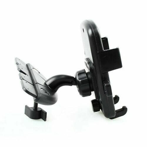 Universal CD Player Slot Mount Bracket Stand One Hand Operation Control Cradle Holder Support Smartphone GPS Cell Mobile Phone