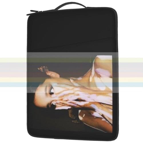 Ariana Grande Unisex Waterproof laptop bag 13 14 15 inch. Laptop bag protective cover for briefcase