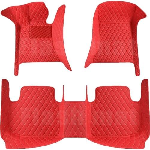 High Quality Leather Car Floor Mats for R-Class SLC180 SLC200 SLC300 SLK200 SLK280 SLK300 SL400 SL450 Car Accessories Auto Goods