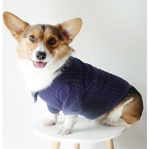 Winter Dog Cat Bow Tie Sweater Pet Puppy Warm Solid Color Casual Coat Jacket For Cat Dogs Comfortable Pet Chihuahua Dog Pullover