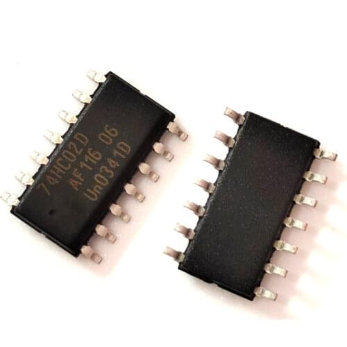 10pcs/lot 74HC02D SOP14 74HC02 SOP SN74HC02DR SOP-14 SN72HC02 SMD new and original IC