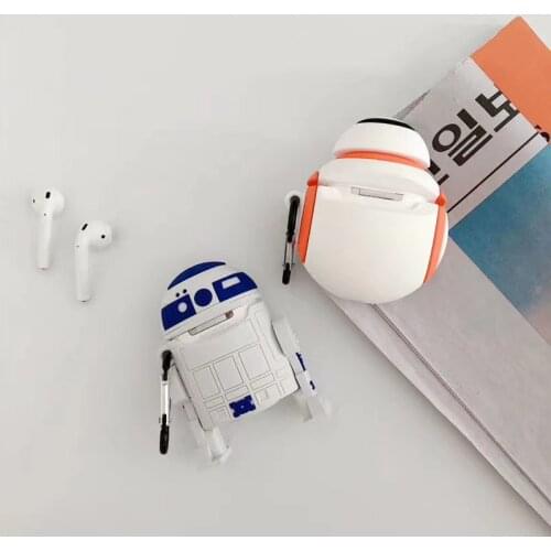 3D Rocket Tank for Airpods Case Silicone Cartoon Headphones Cover for Airpods 2 Cute Earphone Charging Box Case for Accessories