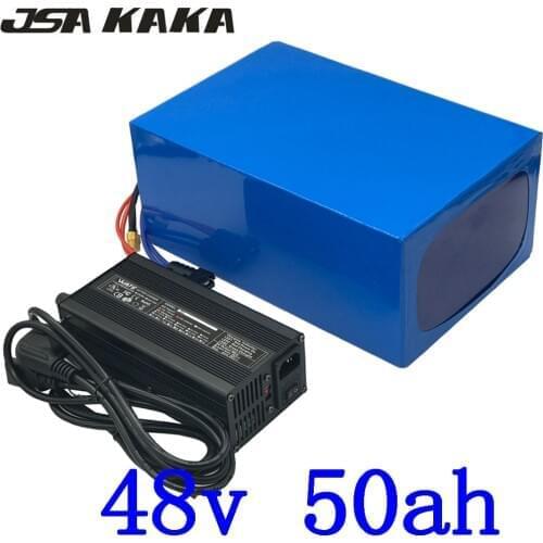 48V Battery 48V 1000W 2000W 3000W Lithium Scooter Battery Pack 48V 30AH 35Ah 40Ah 45Ah 50Ah Electric Bike Battery+5A Charger