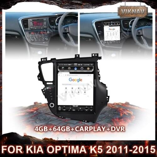 Android 10.0 4GB+64GB Car GPS Navigation Radio For KIA Optima K5 2011-2015 Radio Multimedia Player Stereo Head Unit Recorder