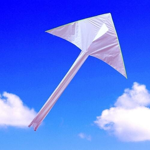 Free shipping high quality large 2m diy kite 10pcs/lot children white kite flying wholesale nylon ripstop fabric diamond kites