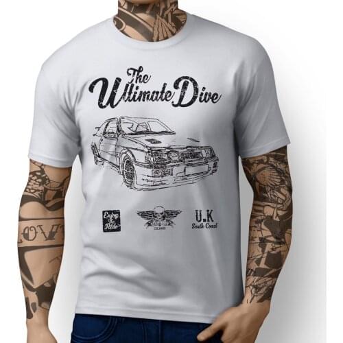 2019 Hot Summer Sale New Mens Top JL Ultimate American Car Sierra Cosworth RS500 Inspired Sporter Car Art Design T-shirt