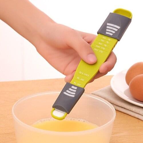 Baking scale measuring spoon amount of kitchen tools plastic milk powder quantitative spoon baking spoon wholesale