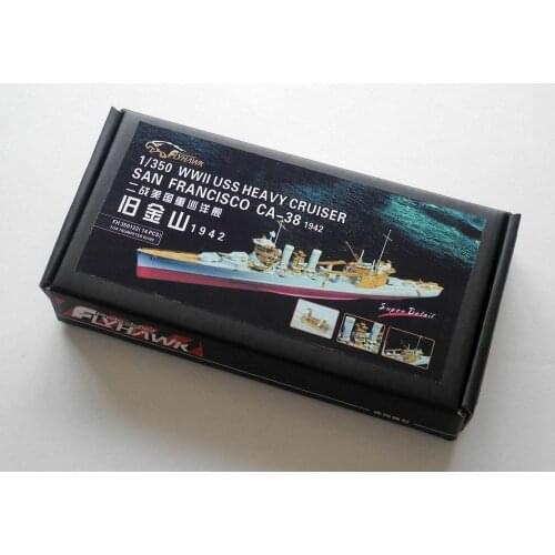 Flyhawk FH350122 1/350 WWII USS Heavy Cruiser San Francisico 1942 Detail Set - Upgrade Detail Set