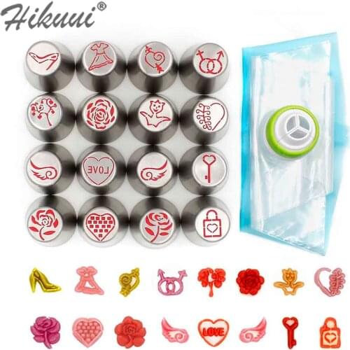 The Valentines Day Piping Nozzles Set For Party Cake Cupcake Decoration Tips DIY Cake Decorating Supplies