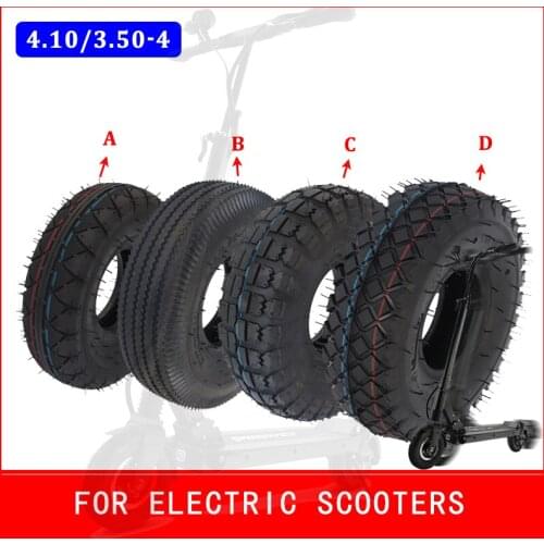 410/350-4 4.10/3.50-4 Inner Outer Tyre Pneumatic Tire for ATV Quad Go Kart 47cc 49cc Electric Scooter Trolley Accessories