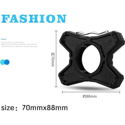 Portable Bicycle Dual Pedal Flat Bracket Converter ABS Alloy Speed Volatilization Zero Pedal Adapter Bicycle Pedal Parts