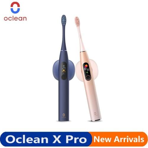 New Oclean X Pro Sonic Electric Toothbrush with Touch Screen IPX7 Waterproof 3 Brushing Modes ToothBrush For Adult Fast Charging