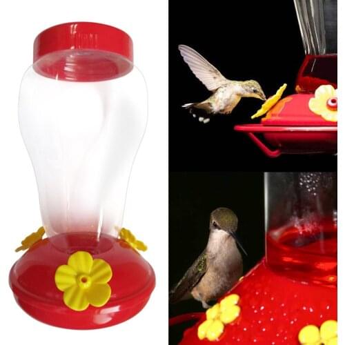High Quality Wide Mouth Waist Hummingbird Feeder Free Nectar Patio Yard Window bird food feeder drinker bird feed bird outdoor