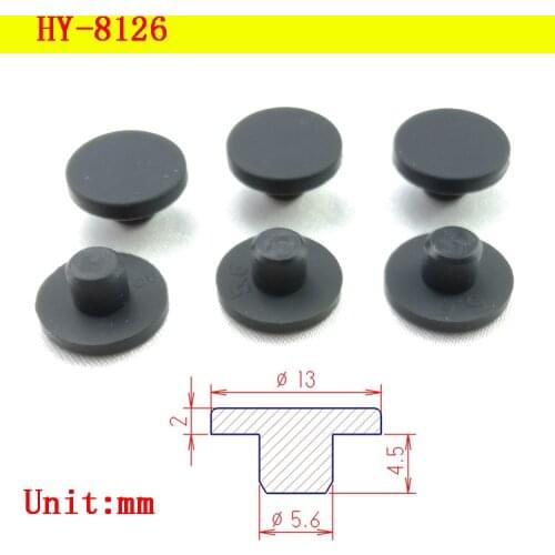 High quality silicone rubber sealing plug seal hole plug Solid Pad Kit Foot pad High Temp Soft Solid Silicone Rubber pad 5.6mm