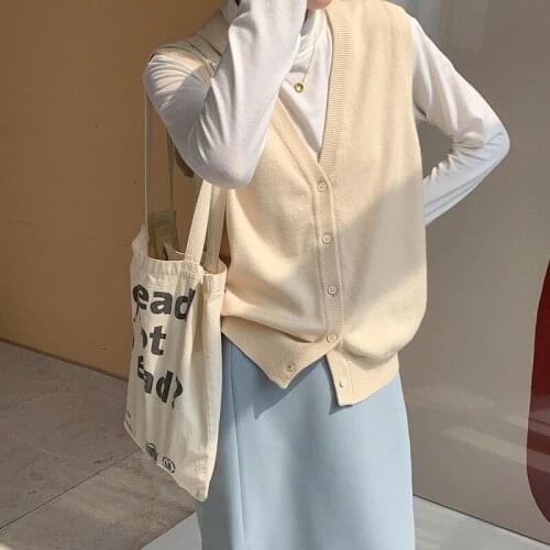 Womens Sweaters Japanese Kawaii Ulzzang Vintage Loose Casual V-neck Sweater Female Korean Ins Harajuku Clothing For Women