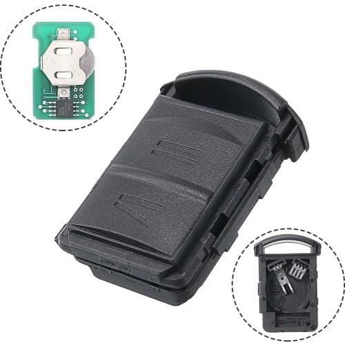 1pc Car Auto 433Mhz 2 Button Remote Key Fob Battery Circuit Board Electronic For Vauxhall Opel Corsa C Combo Tigra DIY Parts