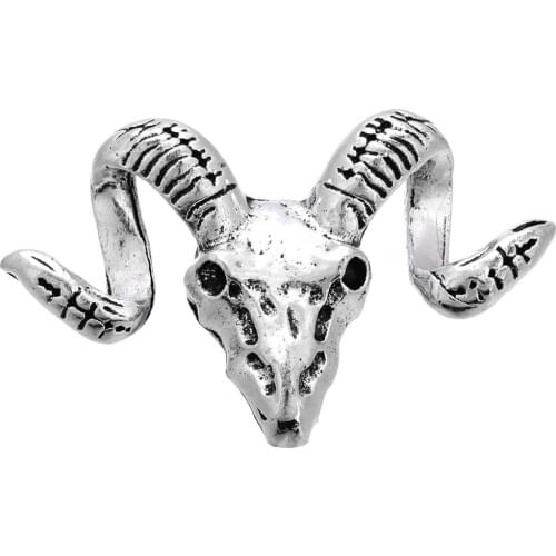 10pcs/lot New Arrival Sheep Head 18-20mm Metal Snap Jewelry Snap Button fit Ginger Snap Bracelets Bangles For Women