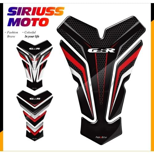 3D Motorcycle Tank Pad Protector Stickers Case for Suzuki GSR GSR250 GSR400 GSR600 GSR750