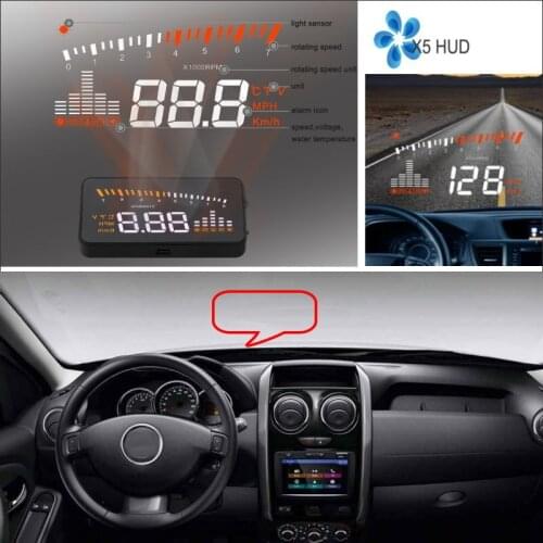 Car Head-up Display For Renault Duster / For Dacia Duster Vehicle HUD Head Up Virsual Display Digital Electronic Accessories