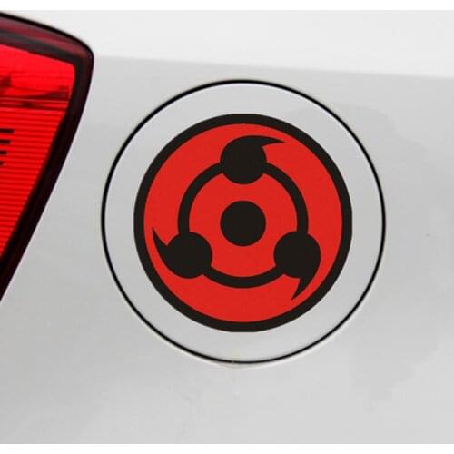 Fuzhen Boutique Decals Exterior Accessories Car Stickers Sharingan Cartoon Creative Funny Decal for Fuel Tank Cap Laptop Tablet