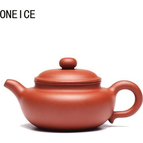 Chinese Yixing Teaware Teapots Hand made Yixing purple clay Teapot Zhuni Antique pot teapots Author: Liu Xi 200ml