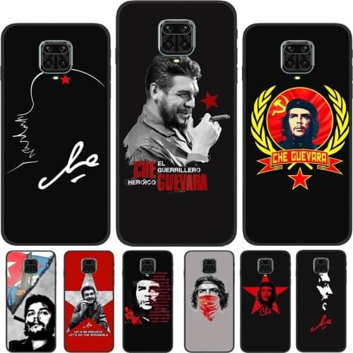 Che Guevara Smoking Cigar For Xiaomi Redmi 9T 9 A 9C K40 Funda For Redmi Note 10 Pro 8 8T 9S Note 9 Pro Phone Case