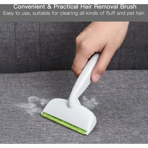 Double-head Design Manual Lint Fluff Hair Removal Clothes Cleaning Brush Tool