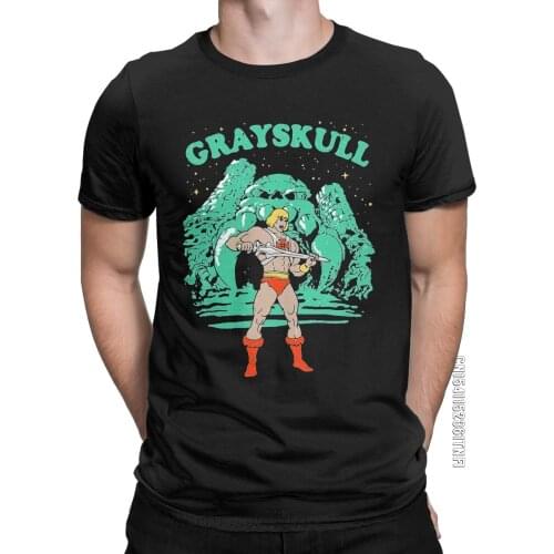 Men He-Man And The Masters Of The Universe T Shirt Pure Cotton Clothing Fashion Classic Short Sleeve Round Neck Tees T-Shirts