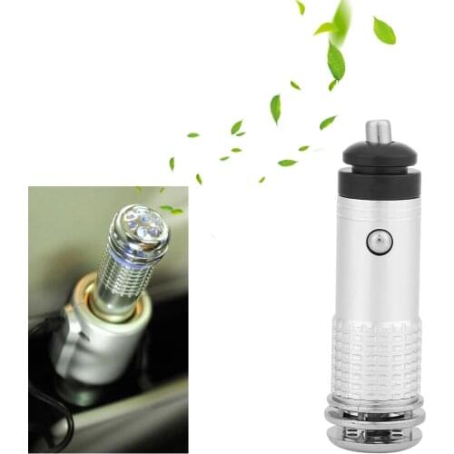 Mini Car Air Purifier Air Purifier Negative Ion Purifier Vehicle Air Freshener Fast air purifer remove tobacco smell harmful gas