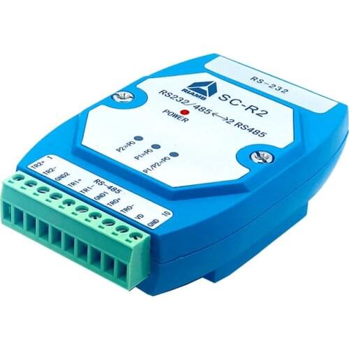 RS232/RS485 to two-channel 485 converter module fully isolated hub/repeater 2-channel 2-port SC-R2