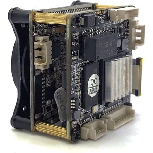 Motorized Zoom Auto IRIS Smart Security 5MP PCB Board NEW Onvif IP Camera Module SONY IMX178 Hi3516A With LAN Cable SIP-E178AMC