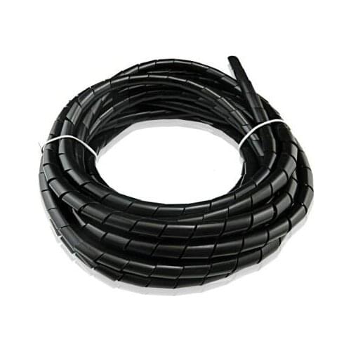 Fire-retardant materials 4mm-30mm Cable Wire Management Protector Cable Winder Coiled Tube cable protective Sleeves Storage Wrap