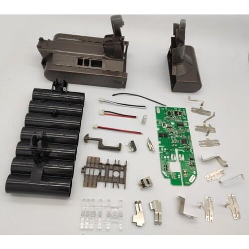 Plastic shell For Dyson V10 battery li-ion Hardware accessories Protection board 25.2V V10 vacuum sweeper battery accessories