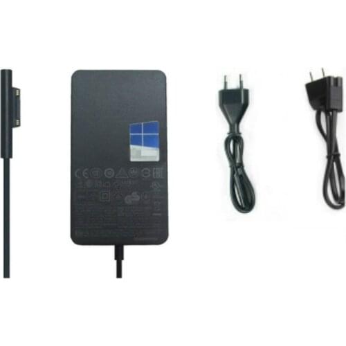 65W 15V 4A AC Power Adapter Supply for Microsoft Surface Laptop 2 with USB Charging Port and 6ft Cord fit Model 1706