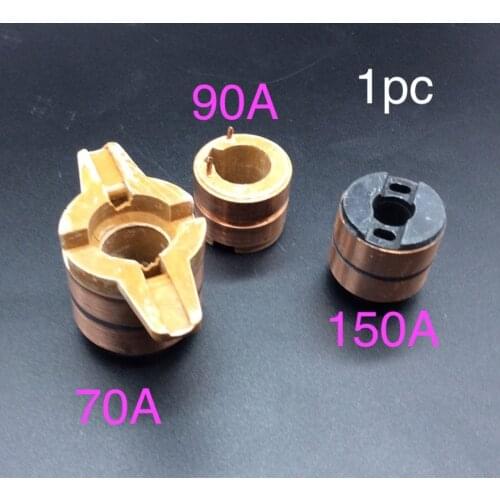 1pc 70A 90A 150A car bus generator copper head slip collector alternator slip ring wind generator