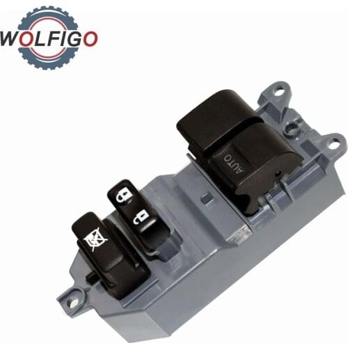 WOLFIGO New Power Window Master Control Switch 84820-0D100 848200D100 8482002230 84820-0D100 Fit for 2005-2011 TOYOTA YARIS