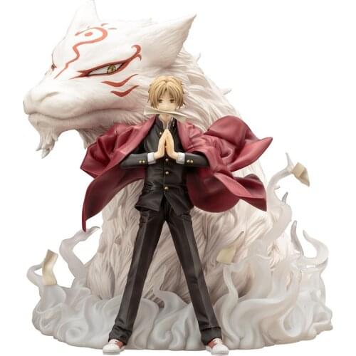 Anime Book of Friends Natsume Yuujinchou Little Fox Takashi Natsume PVC Figure Figurines Collectible Model doll toy T30