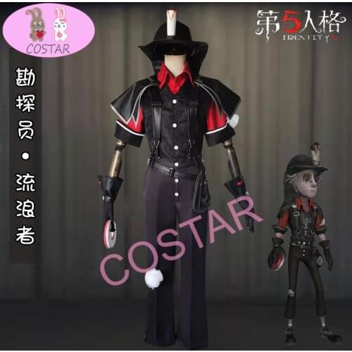 Anime! Identity V Norton Campbell Prospector Vagrant Game Suit Uniform Halloween Carnival Party Outfit For Women/Men 2021 NEW