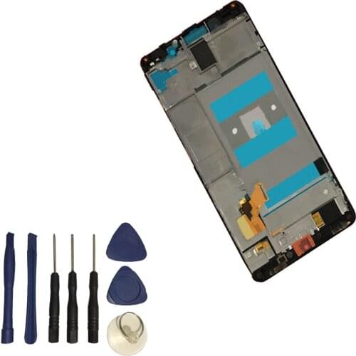 For Huawei Honor 7 Touch Screen Digitizer Sensor + LCD Display Monitor Panel Module Assembly With Frame + Free Tools