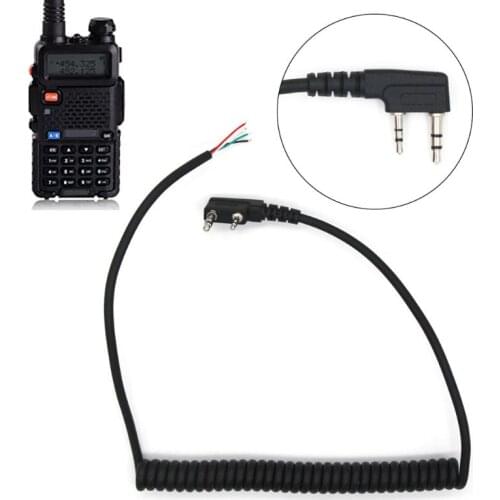 T3EE Speaker Mic Walkie Talkie Speaker Cable for baofeng UV5R for kenwood TK-240 For Linton Hand Mic