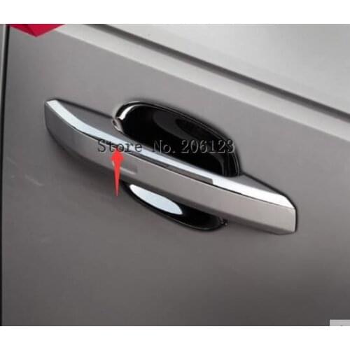 For Audi A4 S4 RS4 B9 A5 S5 RS5 2017 Q5 FY 2018 2019 Side Door Handle Frame Cover Trim Exterior Accessories ABS Chrome