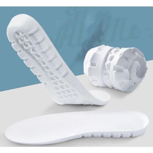 Men Women High Elastic Insole Comfortable Sweat-Absorption Deodorant Walking Shoes Pad Sports Protection Running Sneakers Insole